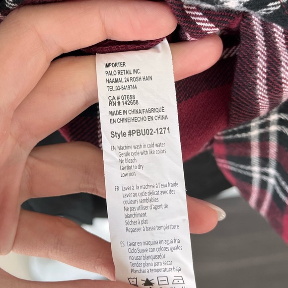 PLAYBOY| PLAID OVERSIZED SHACKET - Picture 6 of 8